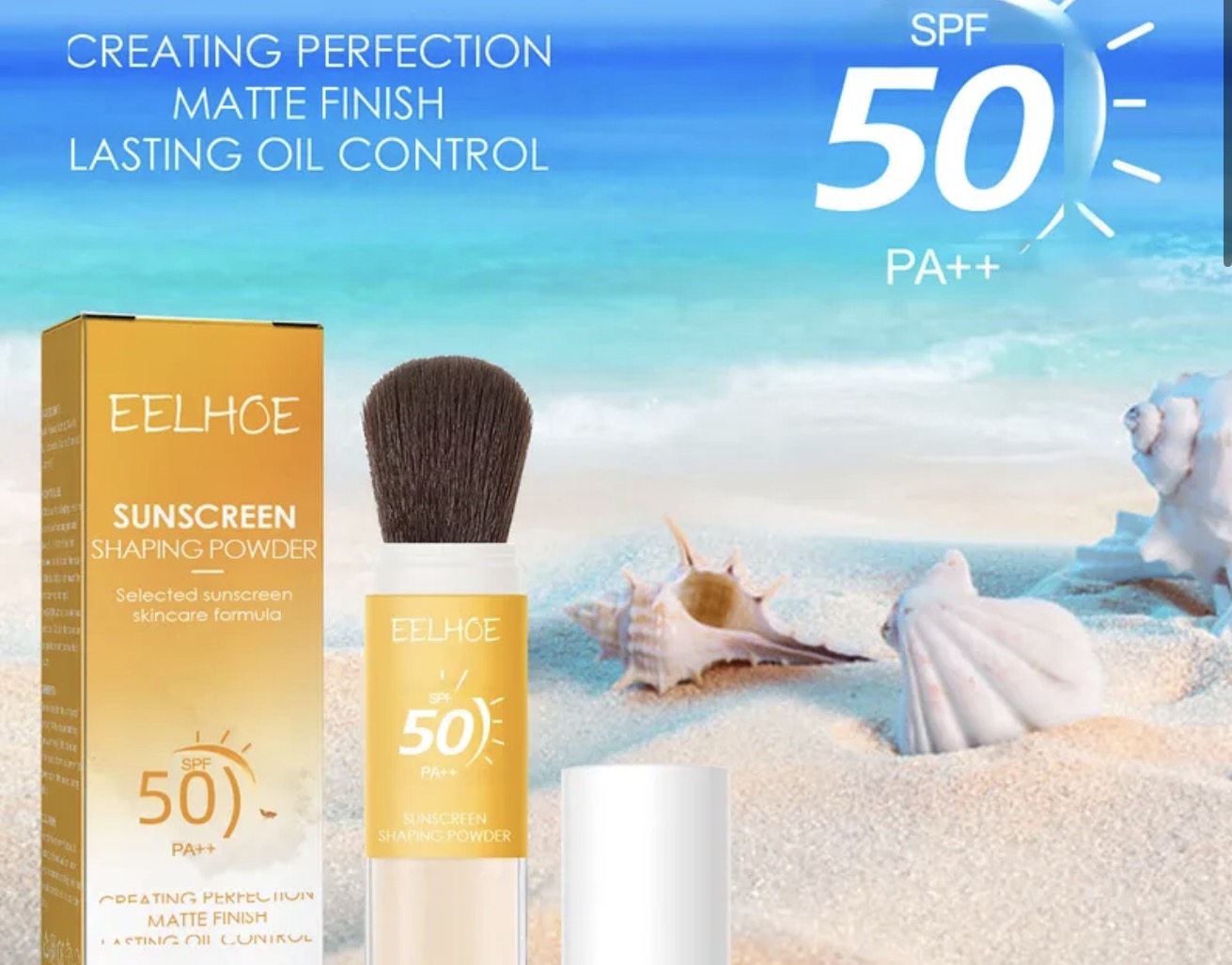 Makeup powder natural